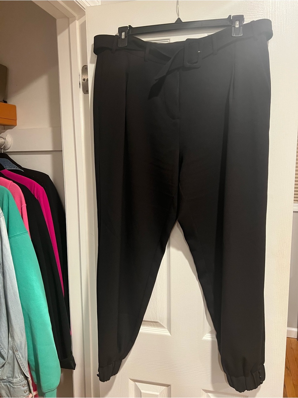 Generation Love Black Tailored Jogger Pants